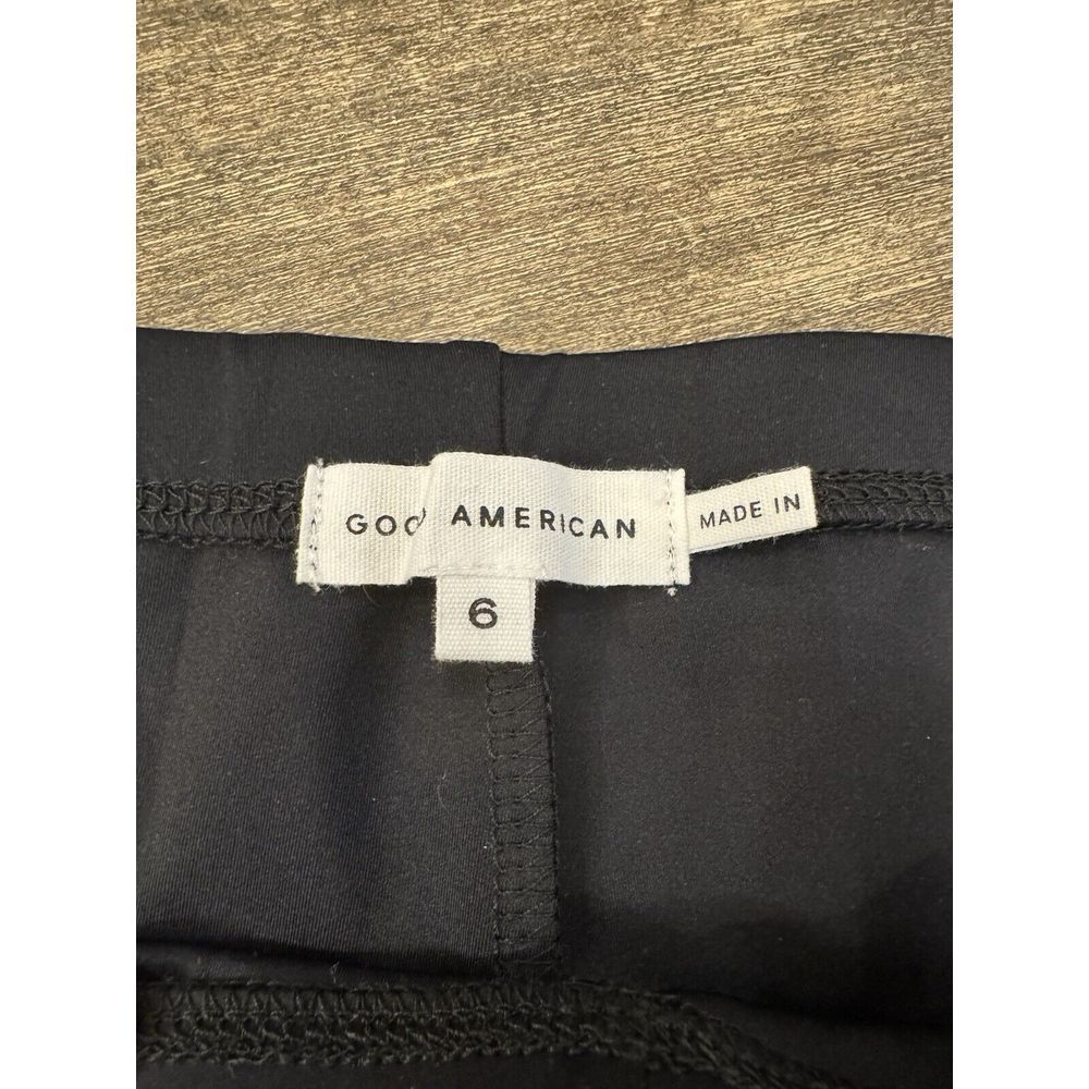 GOOD AMERICAN SCUBA PULL ON FLARE Black Size 3XL 6 Yoga Career - Picture 4 of 8